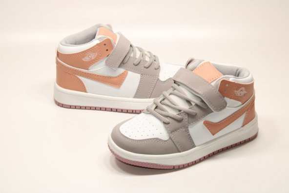 MND KIZ-ERKEK ÇOCUĞU BOĞAZLI AİR TABAN SU GEÇİRMEZ CİLT YENİ SEZON BASKETBOL CIRTLI SNEAKER - 11