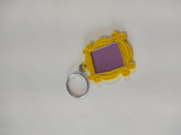 Friends Dizisi Kapı Çerçevesi Anahtarlık - Resim 3