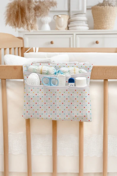 Anne Bebek Bakım Çantası Yenidoğan Alt Açma Değiştirme Düzenleyici Çantası Organizer Dream - Resim 4