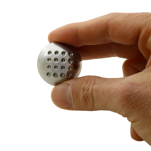 Noktalı Mantar Düğme Kulp Çekmece Dolap Dolabı Kulpu Kulbu Krom (4 ADET) Mobilya Mutfak Kulpları - Resim 4