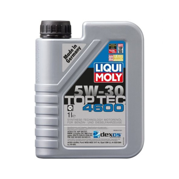 Liqui Moly TopTec 6100 0W-30 Motor Yağı 5 L (4 Adt/K) Yağ