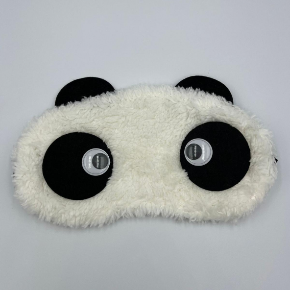 Panda Model Beyaz Renk Uyku Gözlüğü