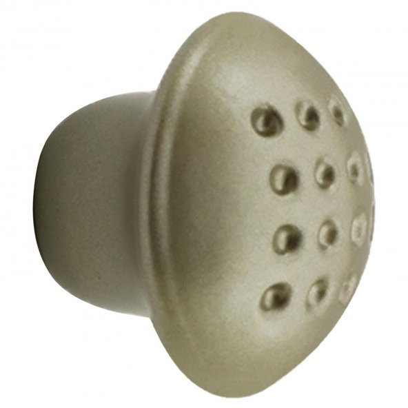 Yuvarlak Düğme Kulp Çekmece Dolap Kapak Kulpu Kulbu Saten Metal Kulp ürün görseli