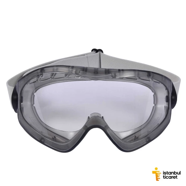 3M 2890S Goggle Ventilsiz AS-AF Koruyucu Güvenlik Gözlüğü - 1