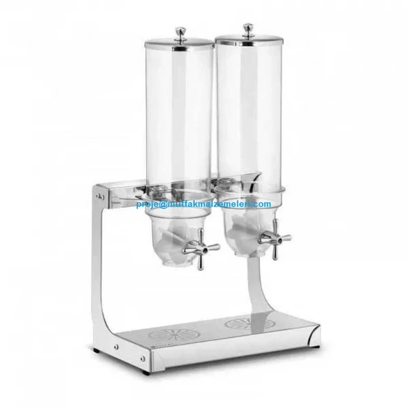 Cornflakes Dispenseri 2'Li - 7 L (CFD-07)