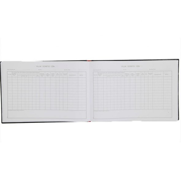 DILMAN YILLIK UCRETLI IZIN DEFTERI 20X28 192 YP. - 2