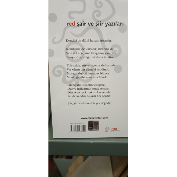 RED ŞAİR VE ŞİİR YAZILARI ürün görseli 1