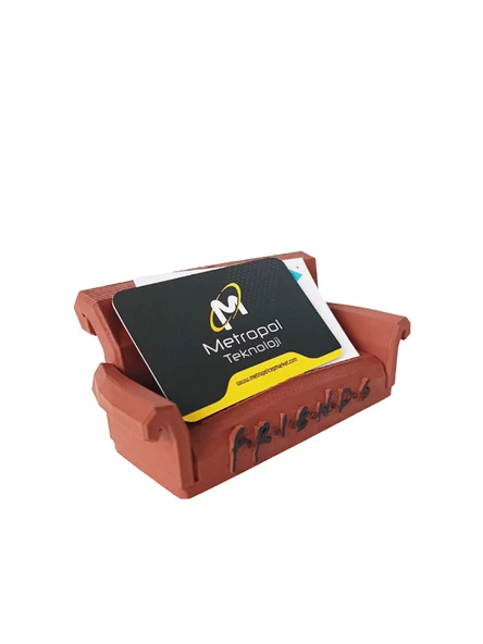 Friends Dizi Central Perk Koltuk Kanepe Dekoratif Biblo Large Boy Kartvizitlik - 2