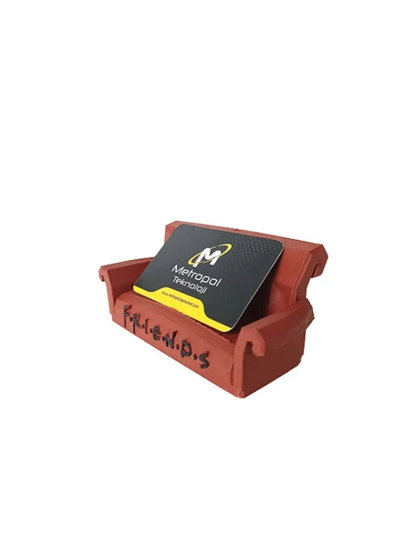 Friends Dizi Central Perk Koltuk Kanepe Dekoratif Biblo Large Boy Kartvizitlik - 3