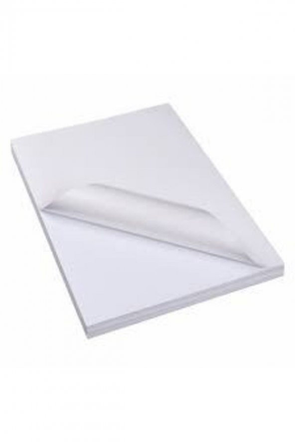 A4 Parlak Kuşe Etiket Lazer & Inkjet 100 Lü Paket - 1