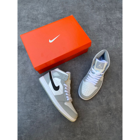 NİKE AİR JORDAN GRİ BEYAZ ERKEK SPOR AYAKKABI - 2