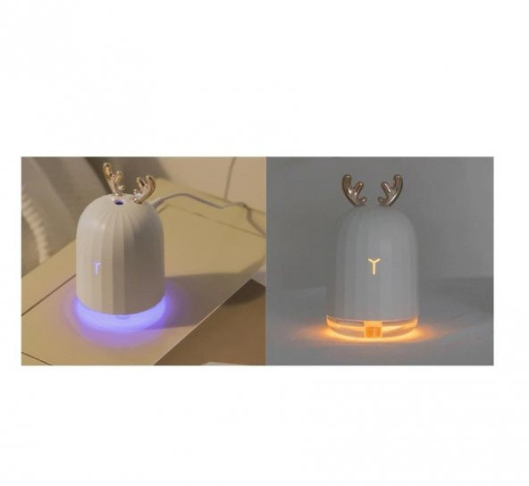 Yedi Farklı Renk Tasarımlı Ultrasonik Difüzörlü Nemlendirici Gece Lambası - 5