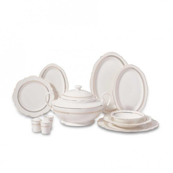 Korkmaz Eliza Collection 60 Parça Yemek Takımı A8242