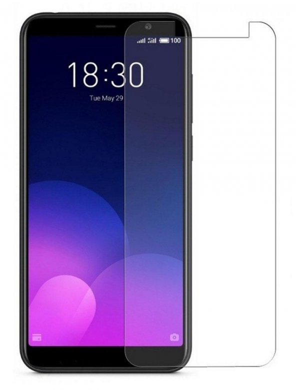 Meizu M6T (M811H) Blue Nano Ekran Koruyucu Plastik ve Cam Karışımı