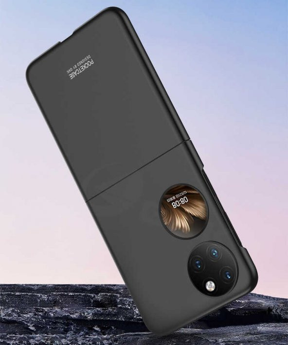 Huawei P50 Pocket Kılıf Zore Sert Kıpta Kapak - 7
