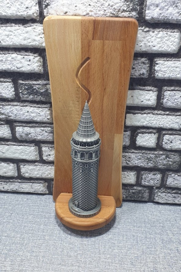 Dekoratif Duvar Rafı Ahşap Mumluk & Biblo Rafı Kz1025 - 3