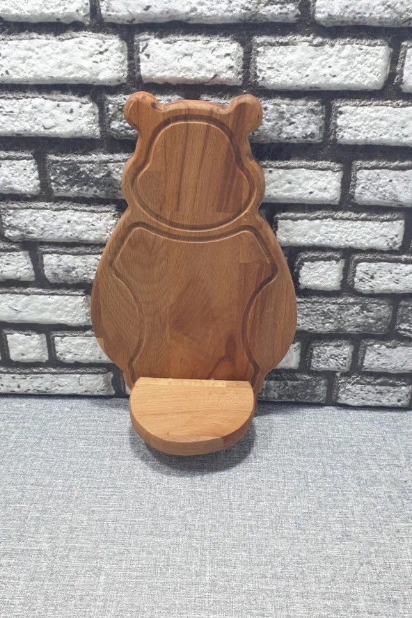 Dekoratif Duvar Rafı Ahşap Mumluk & Biblo Rafı Kz1030 - 2