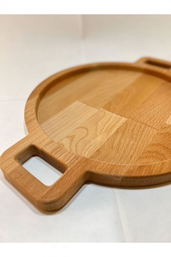 Doğal Ahşap Sunum Tahtası, Sunum Tepsisi, Servis Tahtası Kayın Ağacı - 2