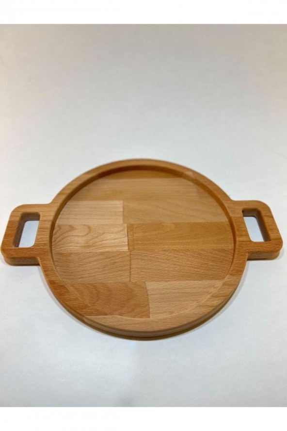 Doğal Ahşap Sunum Tahtası, Sunum Tepsisi, Servis Tahtası Kayın Ağacı - 3