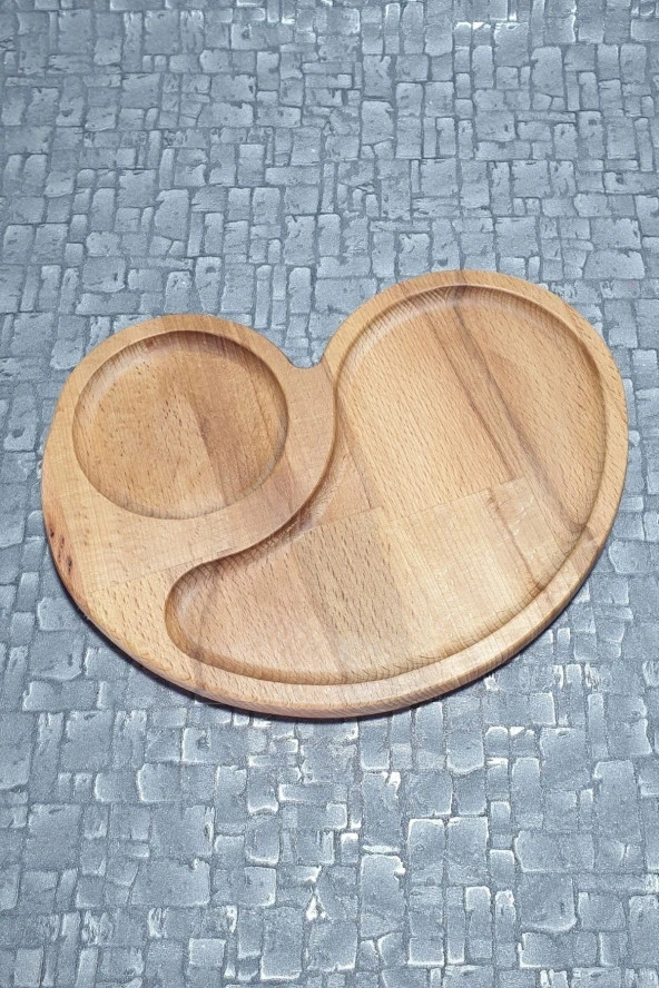 Ahşap Kayın Çerezlik-kahvaltılık Ve Servis- Sunum Tabağı Kz1011 Kzf1011 - 3