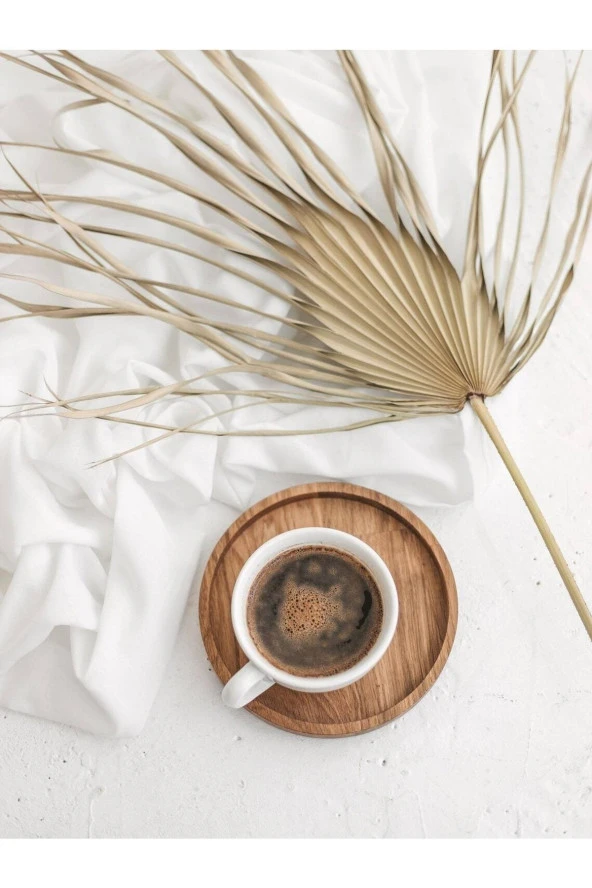 3'lü Oval Sunum Ve Servis Tabakları Mücevher Kutusu Kahve Sunum - 2