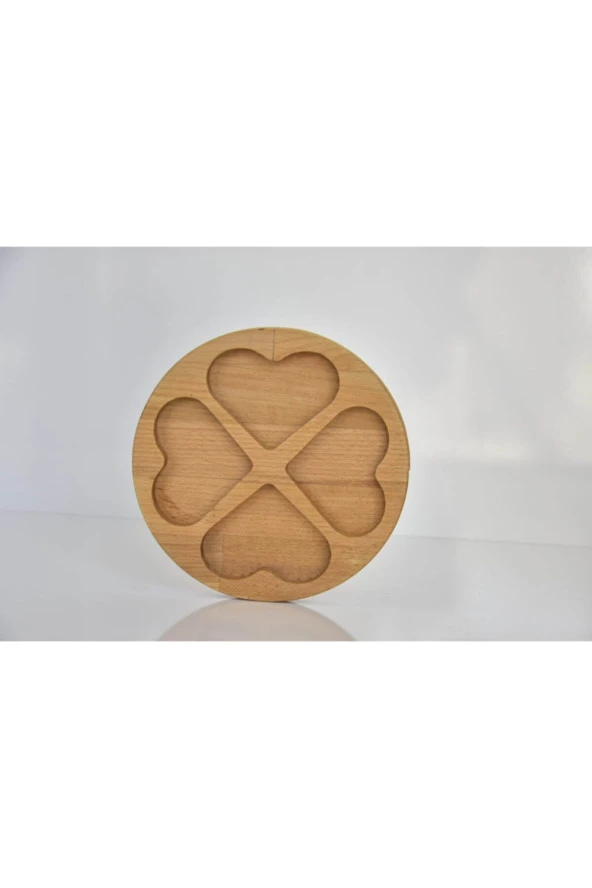 Oval Kalp Kahvaltılık Çerezlik 4 Bölme - 3