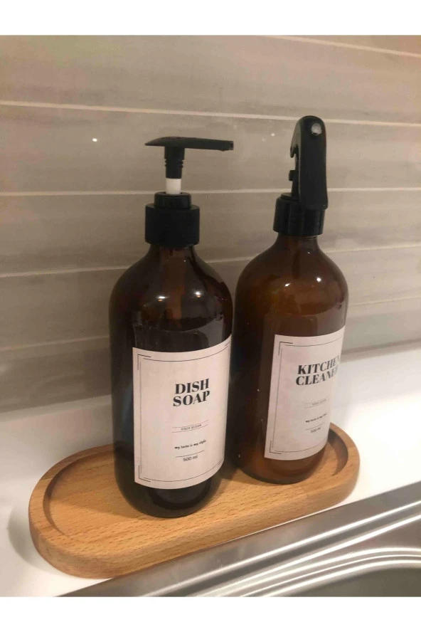 Ahşap Sunum Standı Çok Amaçlı, Yağdanlık Altlığı, Çerezlik - Kahvelik - Sabunluk (24X10) - Resim 3