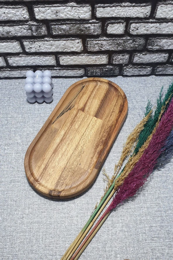 Ahşap Servis Sunum Tahtası Kz1053 - 2