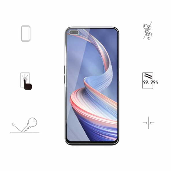 Oppo Reno 4 Zore Nano Micro Temperli Ekran Koruyucu - 6