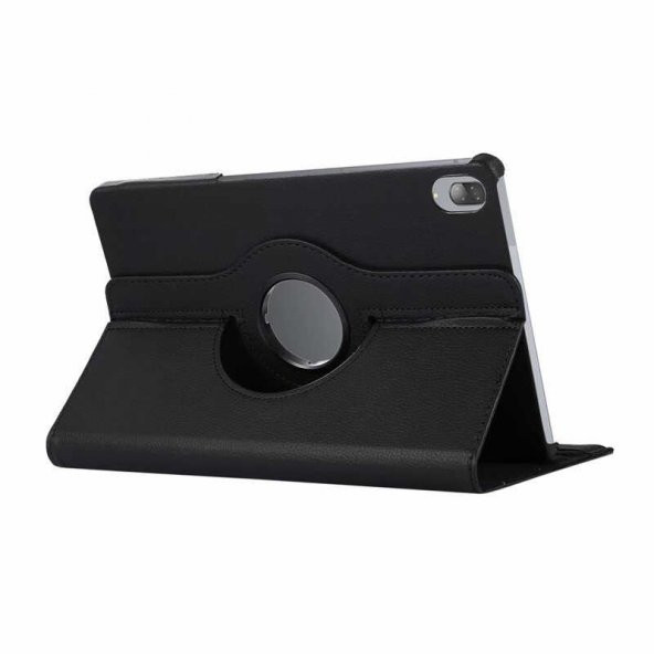 Lenovo M10 TB-X605F Zore Dönebilen Standlı Kapaklı Kılıf - 12