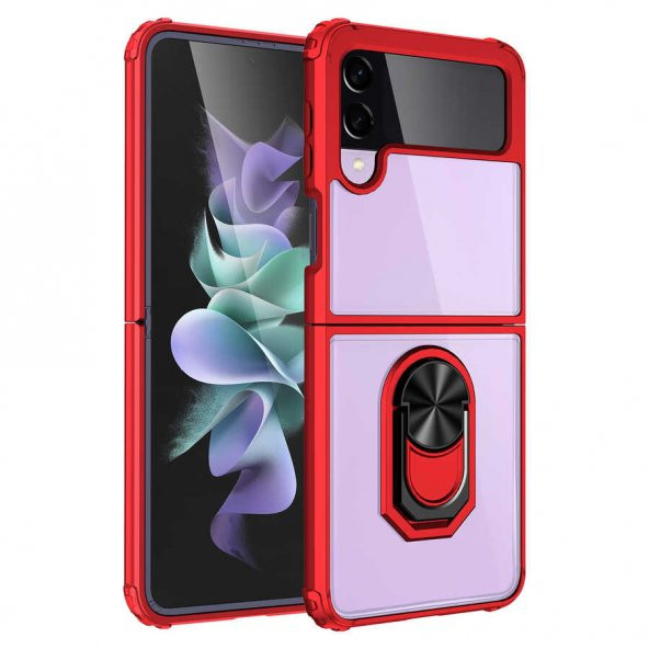 Galaxy Z Flip 4 Kılıf Zore Mola Kapak - 8