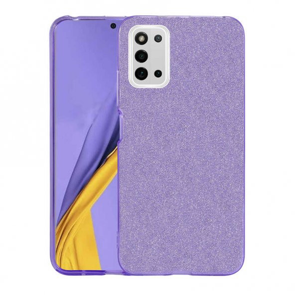Galaxy A03S Kılıf Zore Shining Silikon - 8