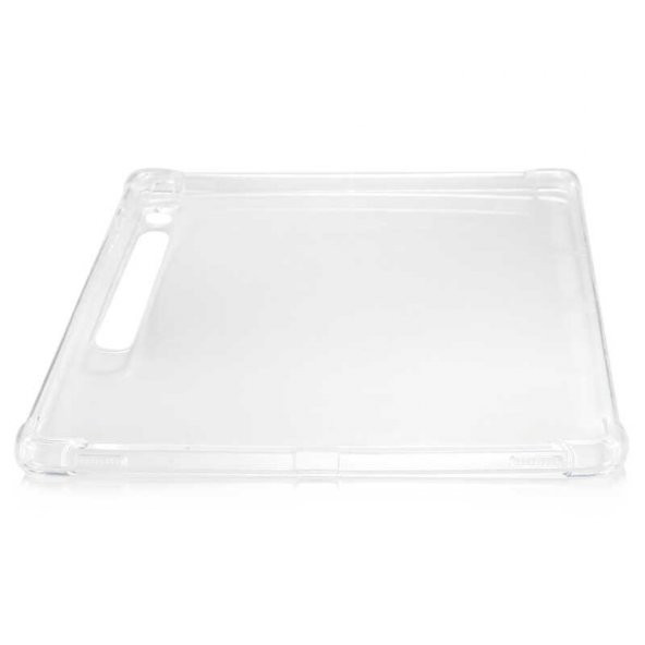 Galaxy Tab S7 Plus T970 Kılıf Köşe Korumalı Tablet Nitro Anti Shock Silikon Kapak - 5