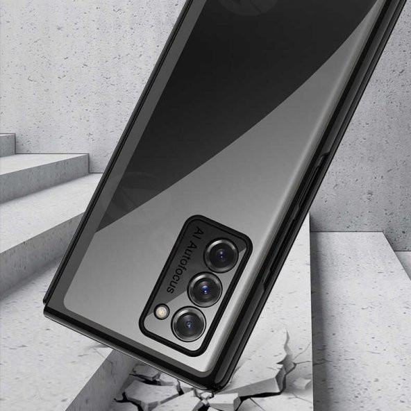 Galaxy Z Fold 2 Kılıf Zore Kıpta Kapak - 8