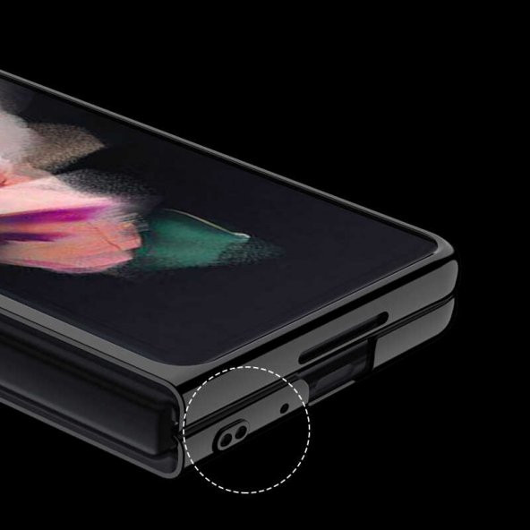 Galaxy Z Fold 3 Kılıf Zore Kıpta Kapak - 10