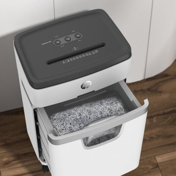 Hp Oneshred 12Mc Evrak İmha Makinesi / Kağıt Kırpma Makinesi - Mikro Kesim-2X15mm-25Lt - 8
