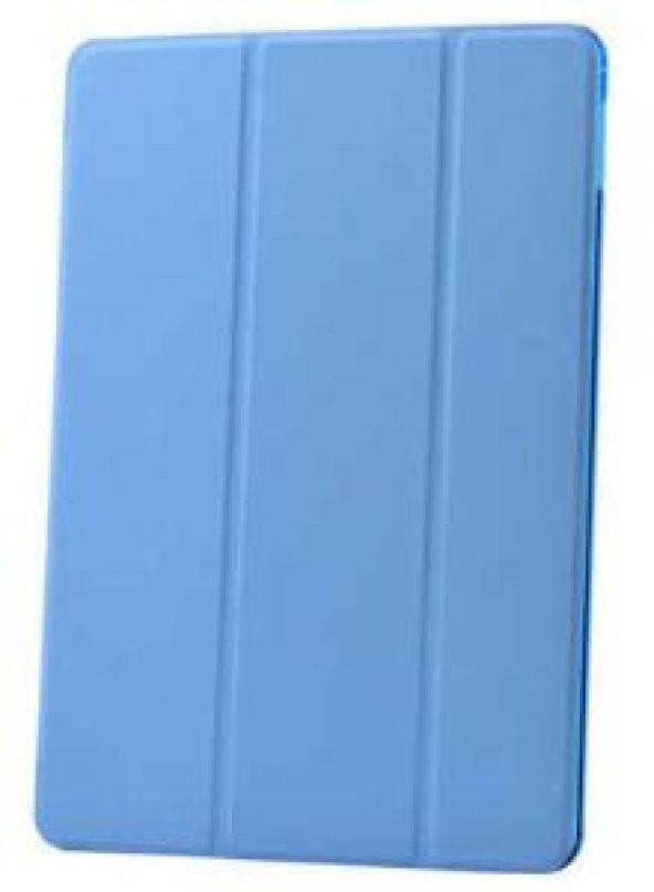 Apple iPad 6 Air 2 Smart Cover Standlı Uyku Modlu Katlanır Kapaklı Kılıf - 5