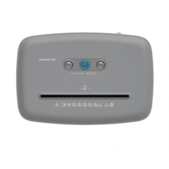 HP OneShred 12CC Evrak İmha Makinesi / Kağıt Kırpma Makinesi - Çapraz kesim- 4mm x 35mm-23lt - 6