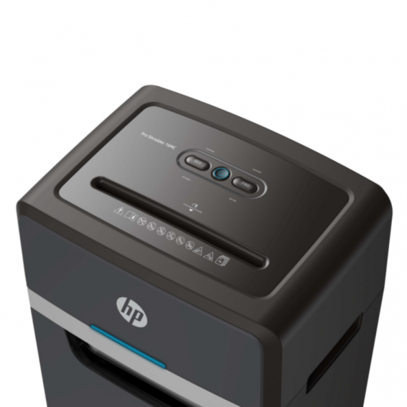 HP Pro Shredder 16MC Evrak İmha Makinesi/Kağıt Kırpma Makinesi-Mikro kesim-2x15mm-30lt - 5