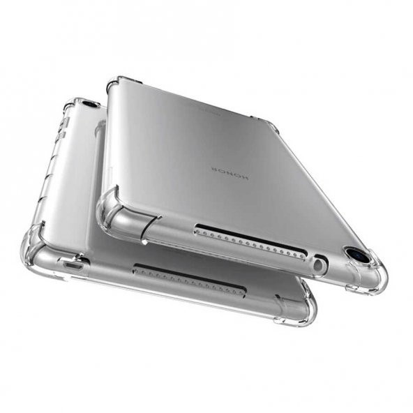 Apple iPad 10.2 (8.Nesil) Kılıf Köşe Korumalı Tablet Nitro Anti Shock Silikon Kapak