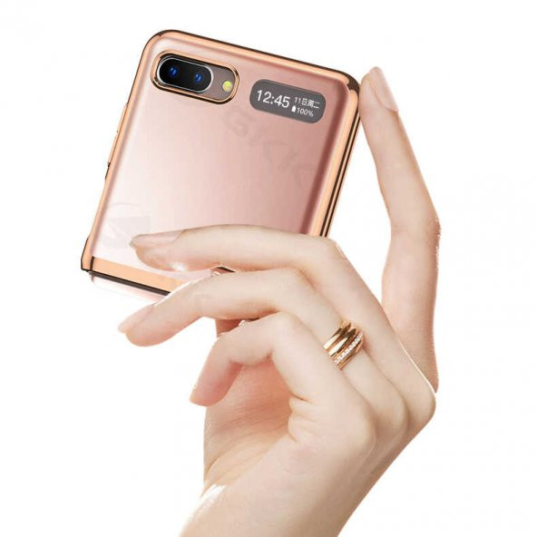Galaxy Z Flip Kılıf Zore Kıpta Kapak - 9