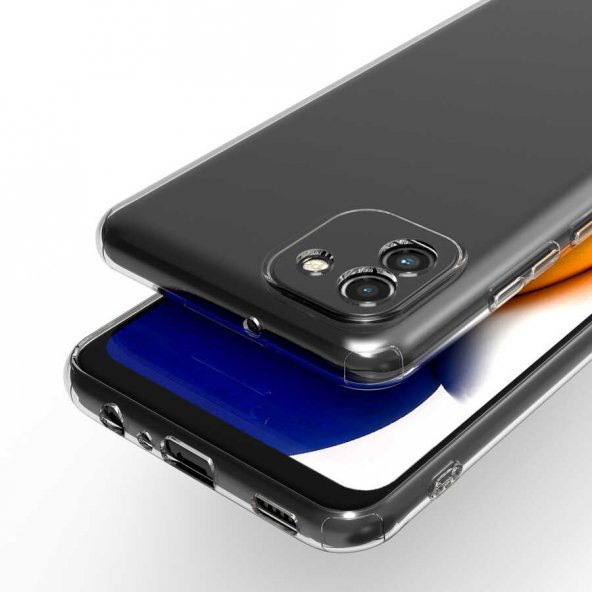 Galaxy A03 Kılıf Zore Süper Silikon Kapak - 3