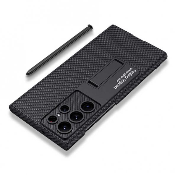 Galaxy S22 Ultra Kılıf Zore Kıpta Standlı Kapak - 2