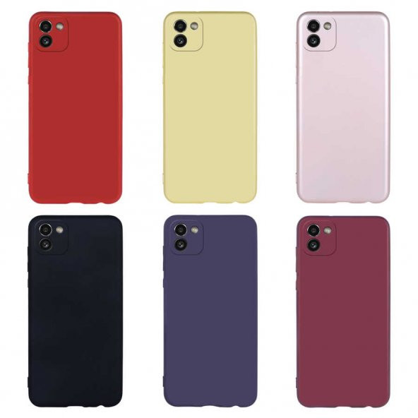 Galaxy A03 Kılıf Zore Premier Silikon Kapak - 2