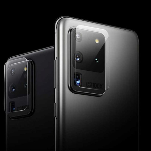 Galaxy S20 Ultra Zore Kamera Lens Koruyucu Cam Filmi - 3