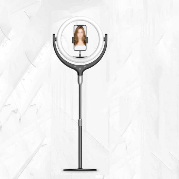 Zore F-539A Işıklı Telefon Tutucu Ring Light - 12