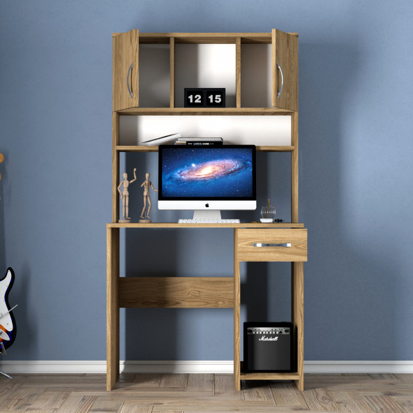 Moxen Mobilya C3 KİTAPLIKLI ÇALIŞMA MASASI - 3