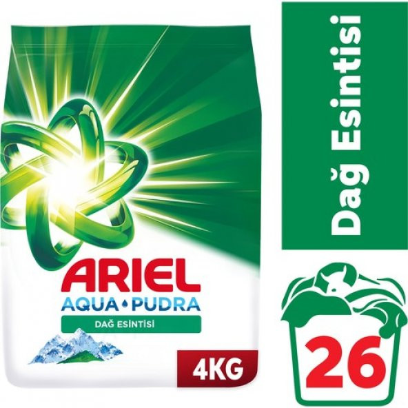 Ariel Dağ Esintisi 4 Kg Toz Çamaşır Deterjanı