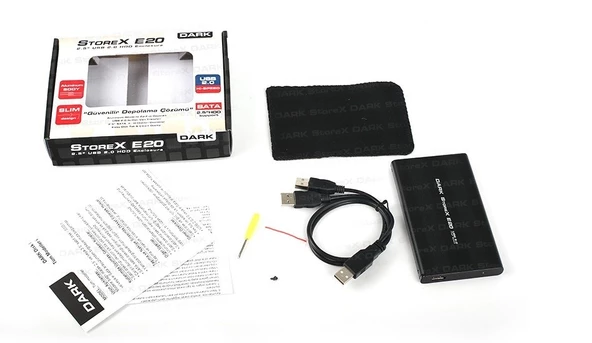 Dark DK-AC-DSE20 Storex 2.5'' USB 2.0 SATA Disk Kut - 2