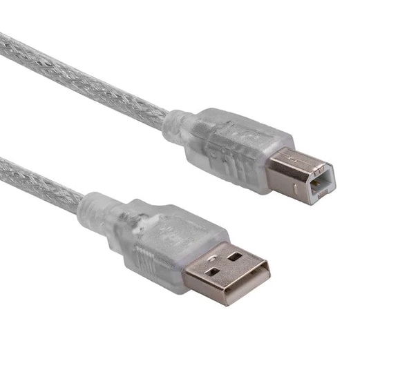 S-link Şeffaf Yazıcı Kablosu 1.5m (SL-U2015) - 2